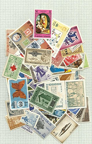 Lot of 50 Pieces Worldwide Collectible Stamp Collection