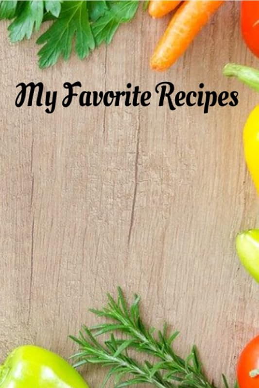 Blank Recipe Book To Write In: Write Down All Your Favorite Recipes, Collect Recipes And Store In One Place: 120 Pages, 6x9inch by TR Books