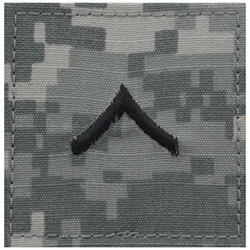 Authentic Military Rank Insignia US Made (Private - ACU)