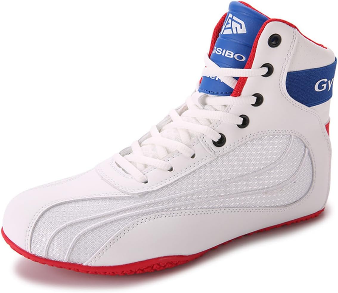 Men's Boxing Shoes Lightweight Wrestling Fitness Shoes Comfortable Competition Shoes Non Slip Athletic Workout Shoes_vogvips.com