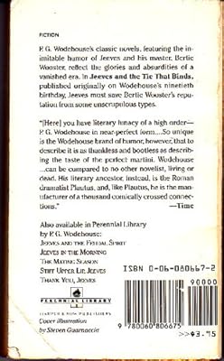 Jeeves and the tie that binds