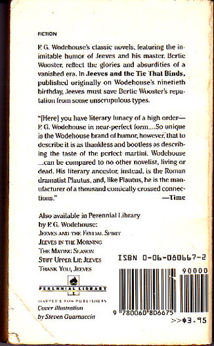 Jeeves and the tie that binds by P. G Wodehouse