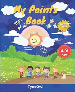 NEW DESIGN! My points book Little Kids Playing cover, Colourful Templates inside. For children aged 4 to 8 Y: Habit formation tools. An easy approach ... Templates inside. For children aged 4 to 8 Y)