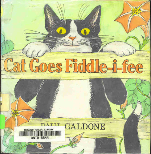Cat Goes Fiddle-I-Fee by Paul Galdone