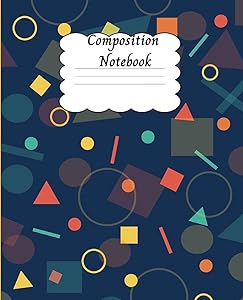 Composition Notebook: Amazing Wide Ruled Paper Notebook Journal - Wide Blank Lined Workbook for Teens, Kids, Boys and Girls with Cute Design