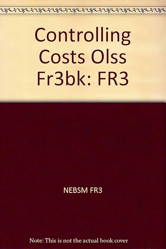 Controlling Costs Olss Fr3bk by unknown author
