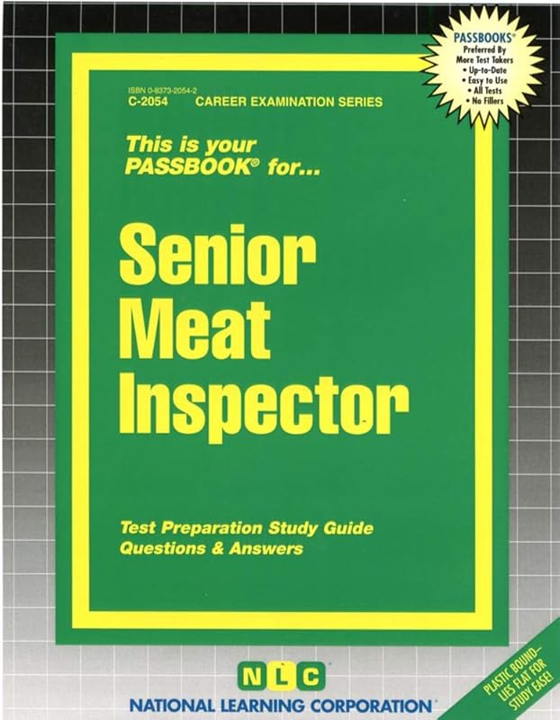 Senior Meat Inspector (Career Examination Series) by National Learning Corporation