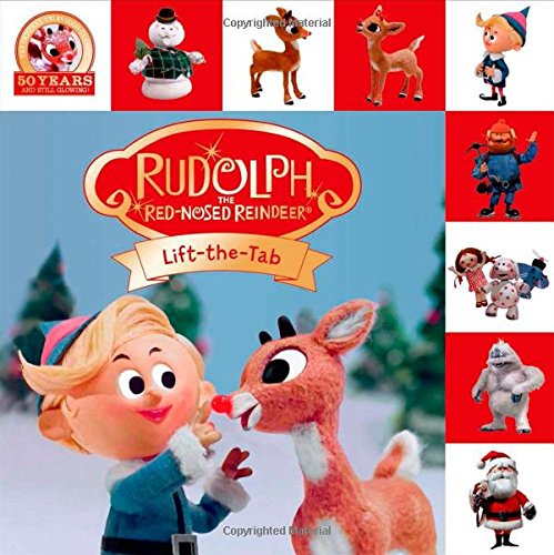 Rudolph the Red-Nosed Reindeer Lift-the-Tab by Roger Priddy