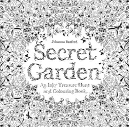 Secret Garden: An Inky Treasure Hunt and Coloring Book