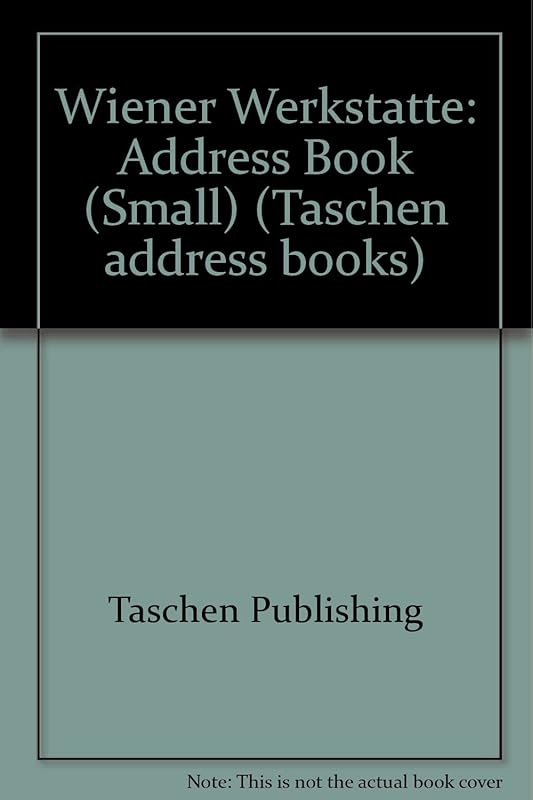 Wiener Werkstatte-Address Book by Taschen Publishing