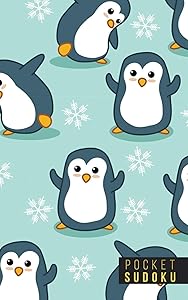 Pocket Sudoku: 158 Sudoku Puzzles | Pocket Sudoku Puzzle Books | Large Print Sudoku Puzzle Books For Adults | Sudoku For Seniors | Sudoku Puzzle Books Easy to Normal | Fun Gift | Penguins
