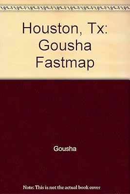 Houston Texas (Gousha Fastmap)