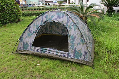 Greenery*/Outdoor Camping Waterproof 2 person 4 season folding tent Camouflage Hiking - Image 6