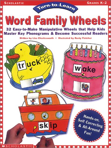 Turn-to-Learn: Word Family Wheels (Grades PreK-2) by Liza Charlesworth