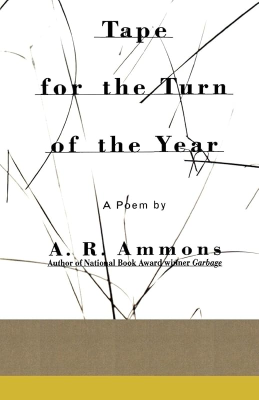 Tape for the Turn of the Year by A. R. Ammons