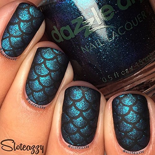 Scale (Mermaid) Stencils