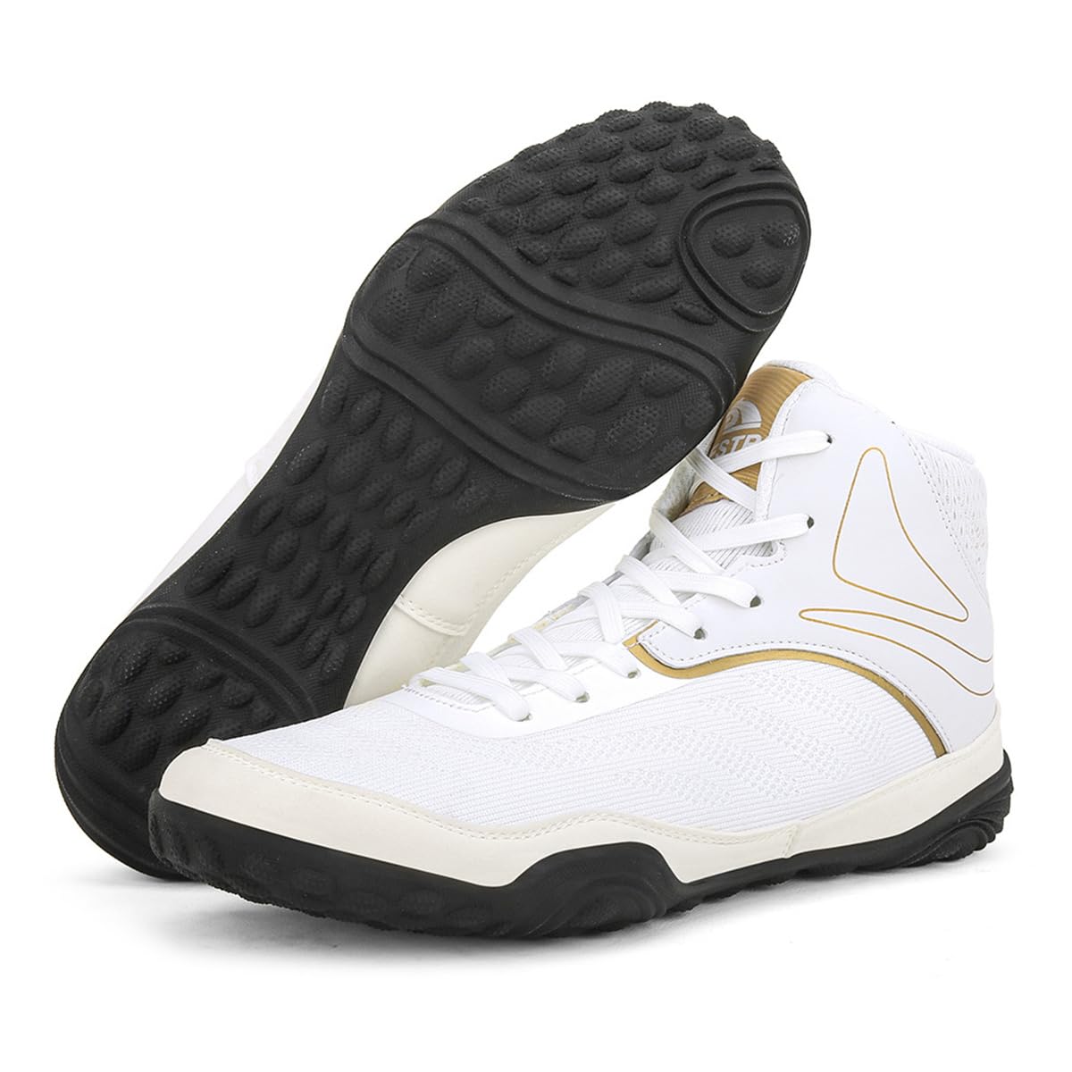Unisex's Boxing Shoes Boxing Wrestling Footwear Breathable Comfort Breathable Kickboxing Boots Non-Slip Youth Sports Trainers_vogvips.com