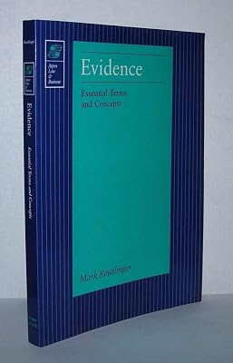 Evidence: Essential Terms and Concepts