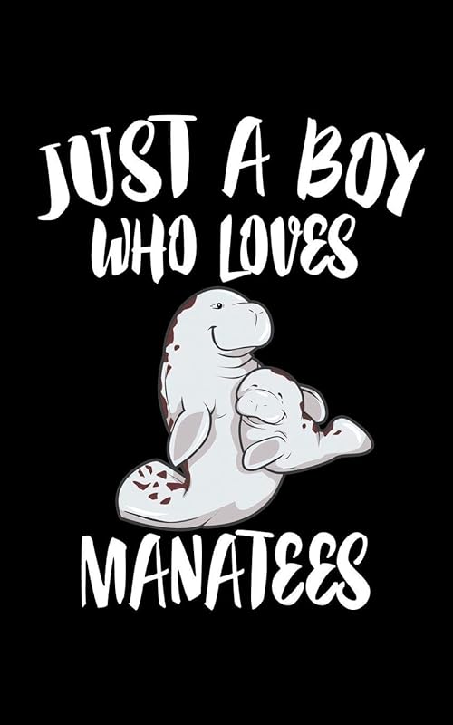 Just A Boy Who Loves Manatees: Animal Nature Collection by Marko Marcus