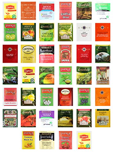 Custom Varietea Tea Bags Sampler Assortment Includes Mints (Pack of 120)