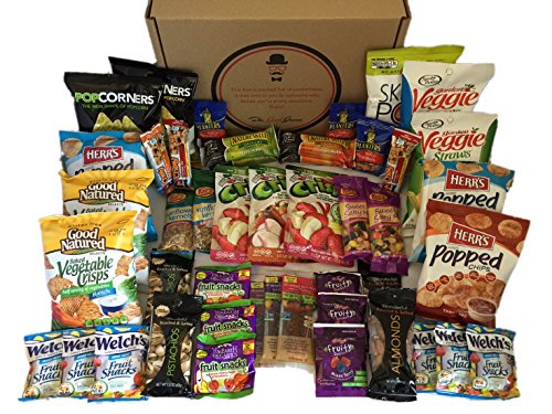 Healthy Snacks Care Package by The Good Grocer (46 Count)