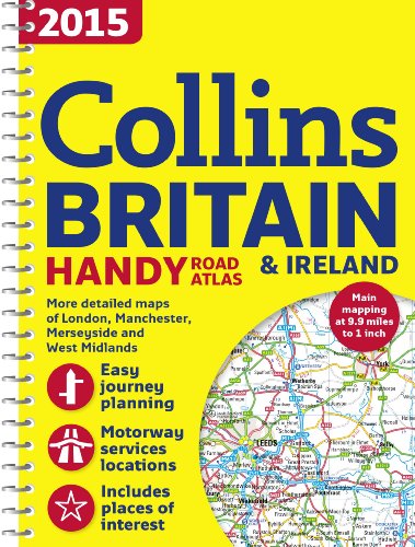 2015 Collins Britain &amp; Ireland Handy Road Atlas by Collins Maps