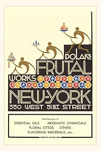 Vintage Journal Poster for Essential Oils, Etc. (Pocket Sized - Found Image Press Journals)