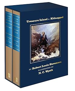 Treasure Island and Kidnapped: N. C. Wyeth Collector's Edition (2-vol. clothbound set) (Abbeville Illustrated Classics)