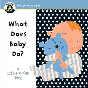 Begin Smart™ What Does Baby Do?: A First Lift-the-Flap Book