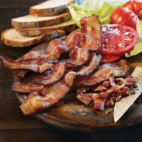 

Omaha Steaks 4 (16 oz pkgs.) Applewood Smoked Steak-Cut Bacon