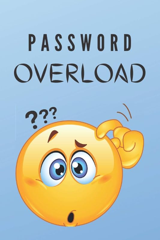 Password Overload: A Handy Dandy Personal Log Book by Kool Print Designs