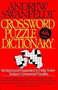 Crossword Puzzle Dictionary: Sixth Edition by Andrew Swanfeldt