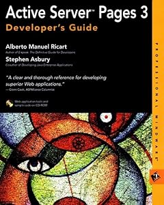 Active Server Pages 3 Developer's Guide by Manuel Alberto Ricart