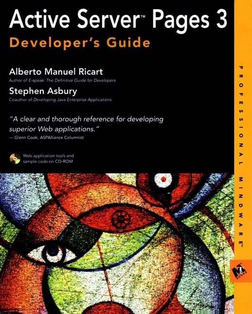 Active Server Pages 3 Developer's Guide by Manuel Alberto Ricart
