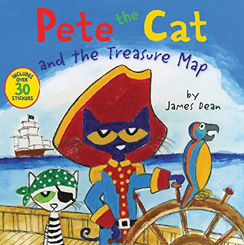 Pete The Cat And The Treasure Map by James Dean