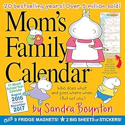 Mom's Family Calendar 2017