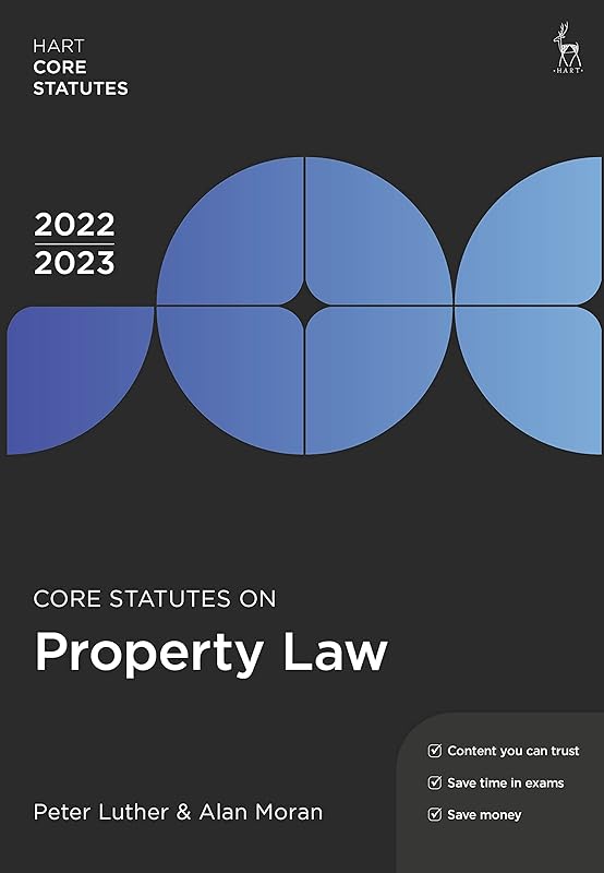 Core Statutes on Property Law 2022-23 (Hart Core Statutes) by Peter Luther