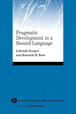 Pragmatic Development in a Second Language