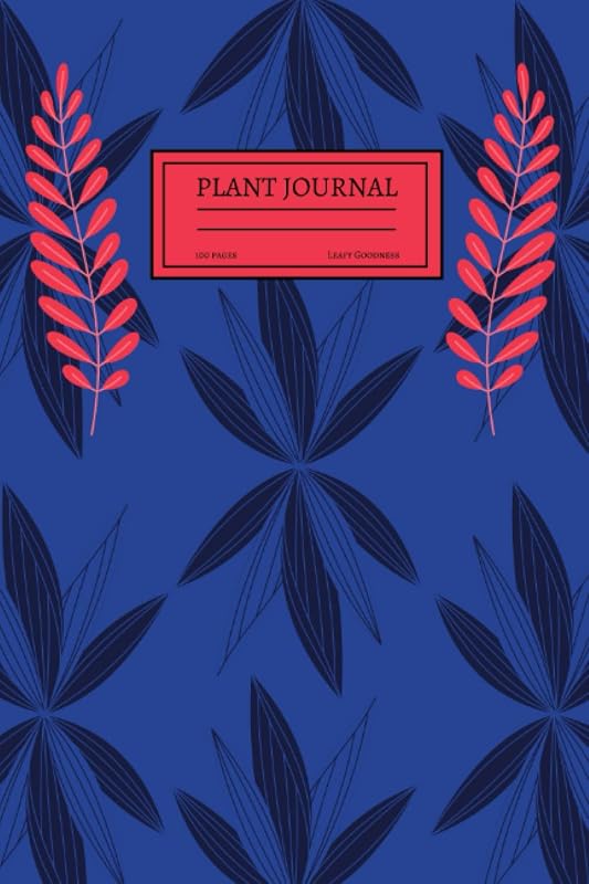 Plant Journal: 6 x 9 House plant log notebook: full color plant lover's journal by EquipMint Journals