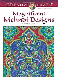 Creative Haven Magnificent Mehndi Designs Coloring Book