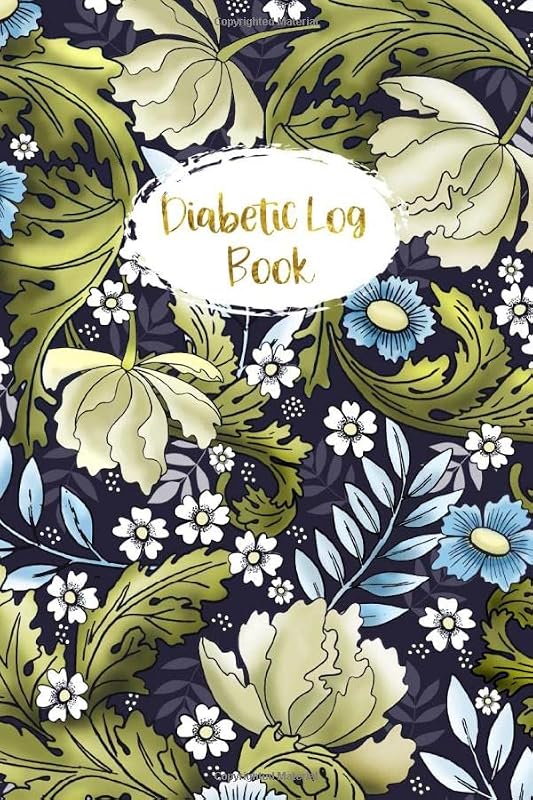 Diabetic Log Book: Daily for 53 weeks,before and after breakfast,lunch,dinner,snacks and bedtime-inspirational quotes (6x9 inch.) by Whimsical Journals