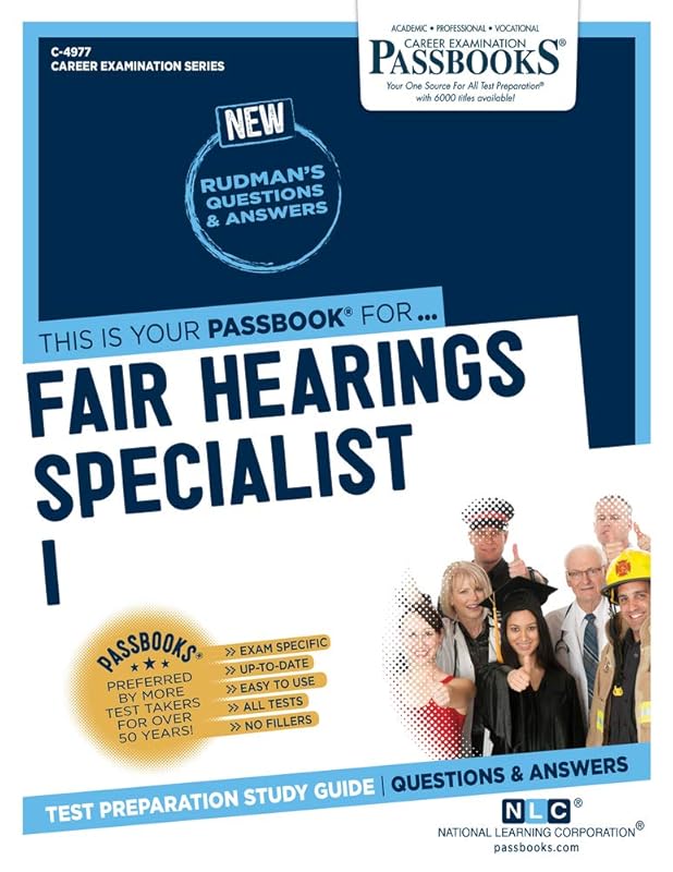 Fair Hearings Specialist I (C-4977): Passbooks Study Guide (4977) (Career Examination Series) by National Learning Corporation
