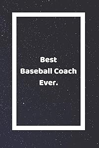Best Baseball Coach Ever: Funny White Elephant Gag Gifts For Coworkers Going Away, Birthday, Retirees, Friends & Family | Secret Santa Gift Ideas For Coworkers | Really Funny Jokes For Adults