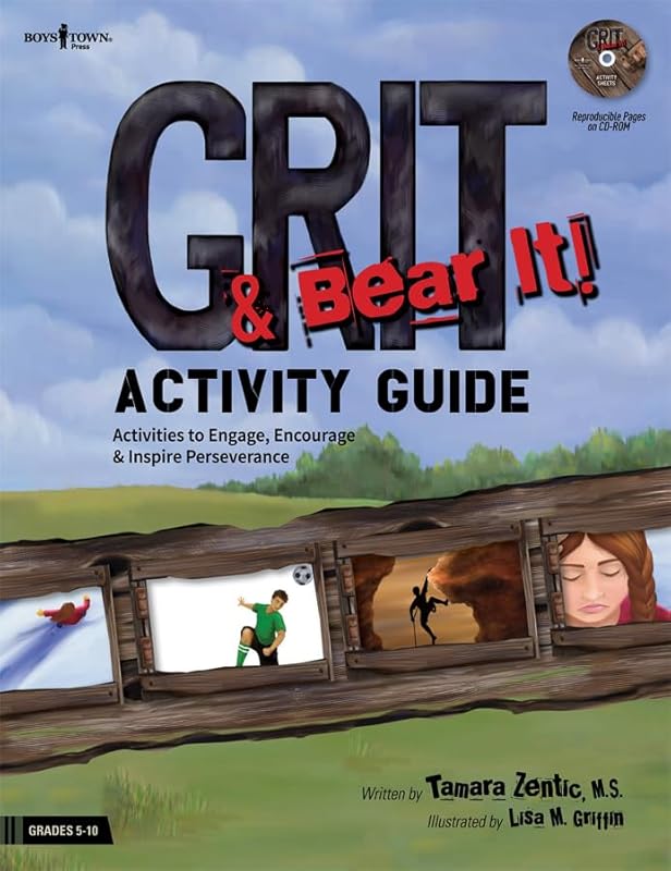 Grit & Bear it! Activity Guide (From Black & White to Living Color) by MS Zentic Tamara