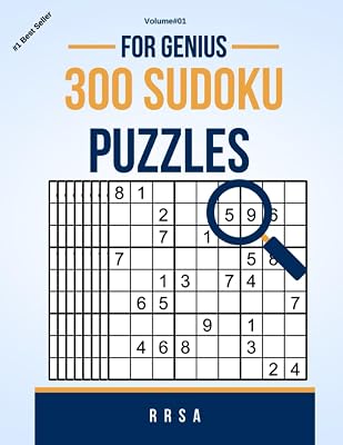 300 Sudoku Puzzles for Genius (V-1)