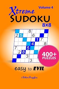 Xtreme SuDoKu 8x8 Easy to Evil: 400+ Puzzles by iSolvePuzzles