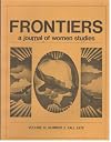 FRONTIERS A JOURNAL OF WOMEN STUDIES, volume VII, number 3, 1984