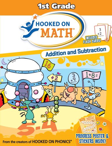 Hooked on Math Addition and Subtraction Workbook by Hooked on Phonics