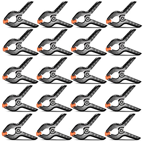 Algopix Similar Product 10 - Neewer 20Pack Black Backdrop Clamps