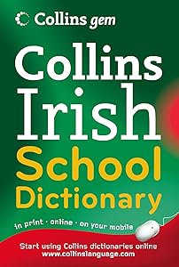 Irish School Dictionary (Collins Gem) by unknown author